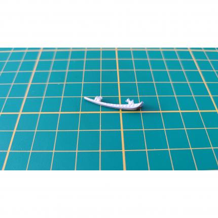 Baguette capot avant pièce détachée miniature Porsche 356 B 1961 Burago BBurago 1/18 1/18e 1/18ème #B42