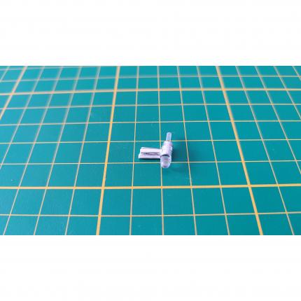 Lot x2 supports phare avant pièce détachée miniature Porsche 356 B 1961 Burago BBurago 1/18 1/18e 1/18ème #B42