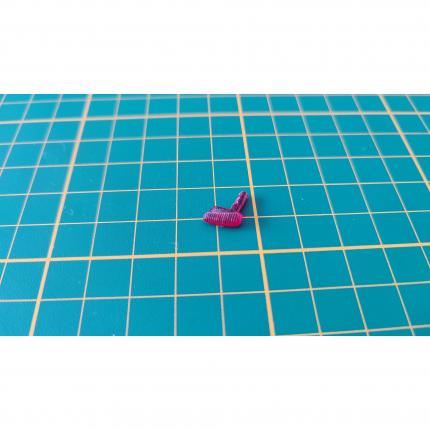 Phare arrière droit pièce détachée miniature Porsche 356 B 1961 Burago BBurago 1/18 1/18e 1/18ème #B42