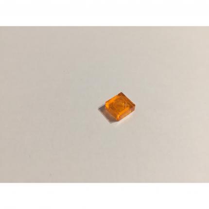 Pièce plate 1x1 orange transparente 3024 pièce détachée Lego #A49