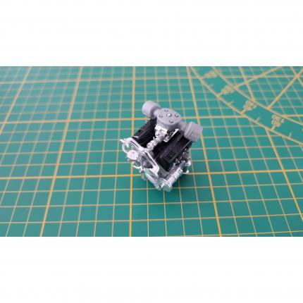 Moteur seul pièce détachée miniature burago Lancia Aurelia b24 spider 1/18 #B48