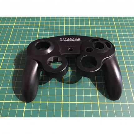 Plasturgie supérieure pièce détachée manette noir Nintendo Game cube dol-003 #A58