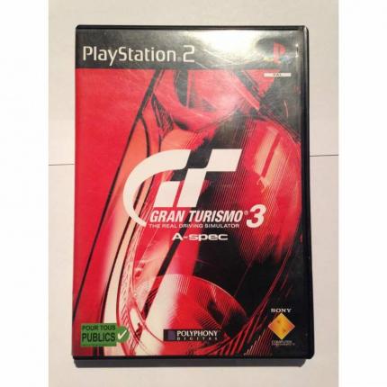 Location Jeu (cd seul) Gran Turismo 3 a-spec console de jeux Sony Playstation 2 PS2