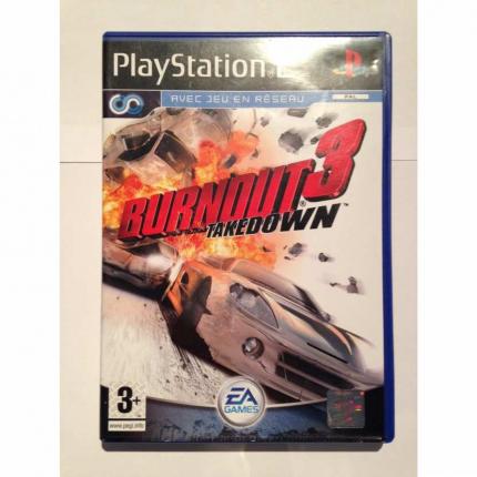 Location Jeu (cd seul) Burnout 3 Takedown console de jeux Sony Playstation 2 PS2