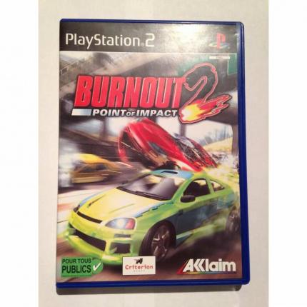 Location Jeu (cd seul) Burnout 2 point of impact console de jeux Sony Playstation 2 PS2