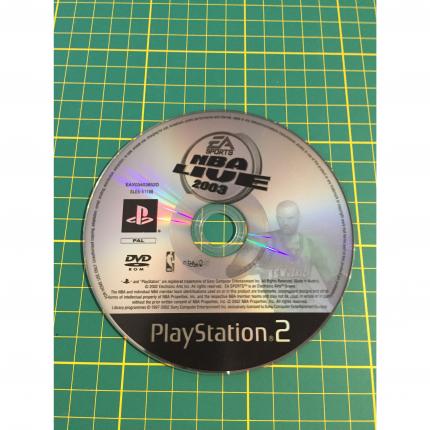 Jeu seul italien Nba Live 2003 console de jeux PlayStation 2 ps2 #A59