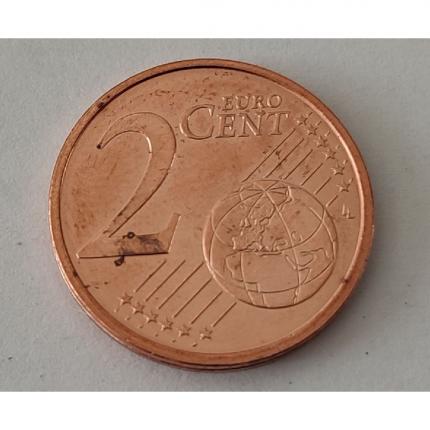Pièce de monnaie 2 cent centimes euro France 2021 #B53