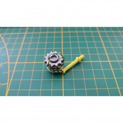 Poulie + câble 30201452 pièce détachée Playmobil 5363 Fourgon de pompier avec sirène et gyrophare #B54