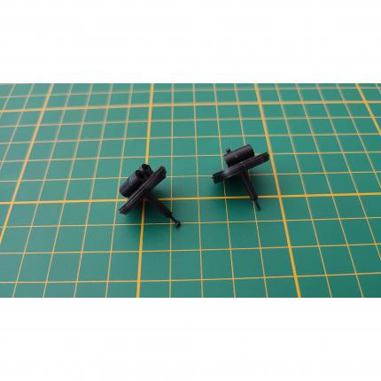 Supports roue avant pièce détachée miniature Ferrari 250 testa rossa 1957 Burago Bburago 1/18 #B59