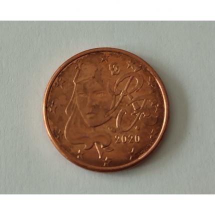 Pièce de monnaie 5 cent centimes euro France 2020 #B64