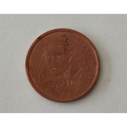 Pièce de monnaie 5 cent centimes euro France 2003 #B64
