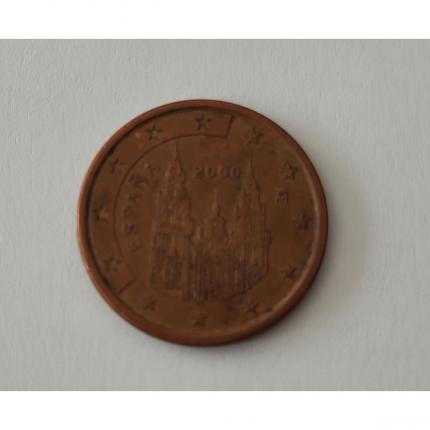 Pièce de monnaie 5 cent centimes euro Espagne 2000 #B64