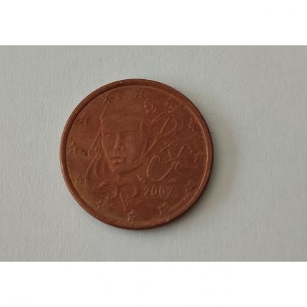 Pièce de monnaie 5 cent centimes euro France 2007 #B64