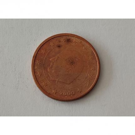 Pièce de monnaie 2 cent centimes euro Belgique 2000 #B64