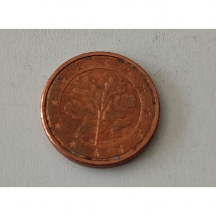 Pièce de monnaie 1 cent centime euro Allemagne 2002 #B64