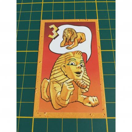 Carte trésor Sphinx 3 pièce détachée jeu de société Ramsès II Ravensburger #A65