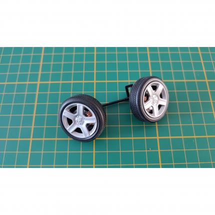 Axe de roue avant pièce détachée miniature Peugeot 307 CC Solido 1/18 1/18e 1/18eme #B71