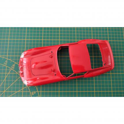 Carcasse seule pièce détachée Ferrari gto 1962 miniature maquette 1/18 1/18e burago #B73