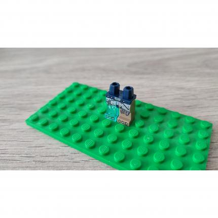Hanches 1 jambe beige foncé 1 jambe droite trans-clair 6074050 pièce détachée Lego #C06
