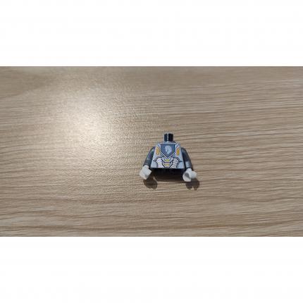 Armure de torse Nexo Knights avec circuits orange et or 6124926 pièce détachée personnage Lego #C21