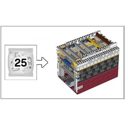 Sachet numéro 25 n°25 complet pour le set Lego Icons 10294 Le Titanic