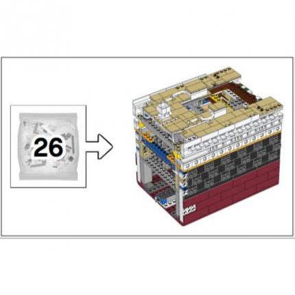 Sachet numéro 26 n°26 complet pour le set Lego Icons 10294 Le Titanic