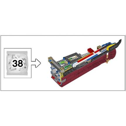 Sachet numéro 38 n°38 complet pour le set Lego Icons 10294 Le Titanic