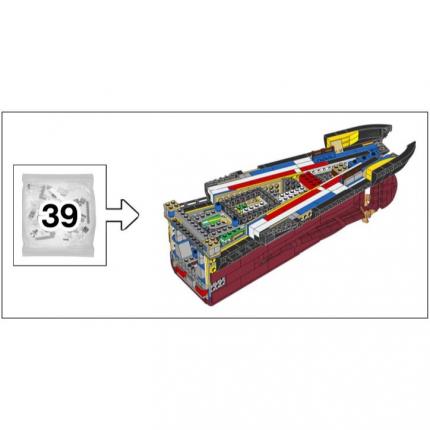 Sachet numéro 39 n°39 complet pour le set Lego Icons 10294 Le Titanic