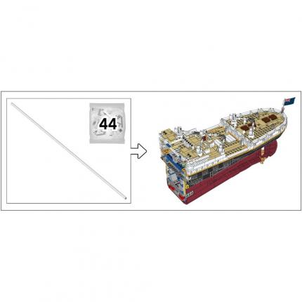 Sachet numéro 44 n°44 complet pour le set Lego Icons 10294 Le Titanic