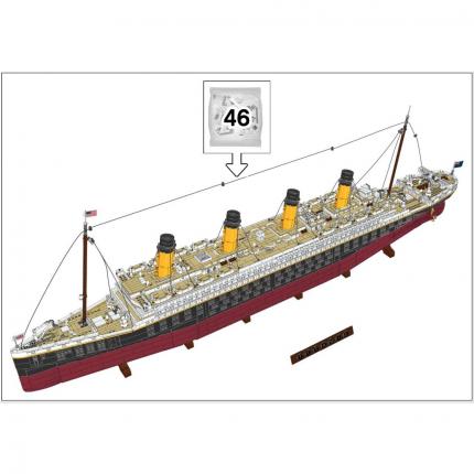 Sachet numéro 46 n°46 complet pour le set Lego Icons 10294 Le Titanic