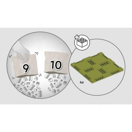 Lot sachets numéro 9 et 10 n°9 et n°10 complet pour le set Lego Icons 10307 La Tour Eiffel