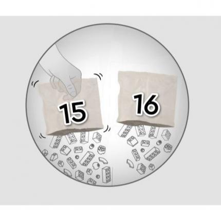 Lot sachets numéro 15 et 16 n°15 et n°16 complet pour le set Lego Icons 10307 La Tour Eiffel
