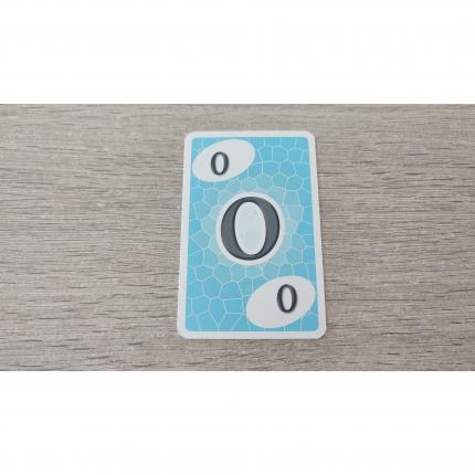 Carte numéro 0 n°0 pièce détachée Skyjo jeu de société #E15