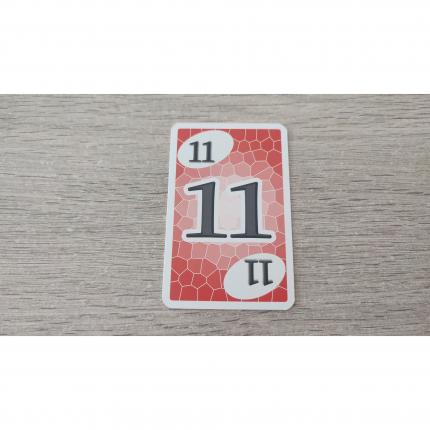 Carte numéro 11 n°11 pièce détachée Skyjo jeu de société #E15