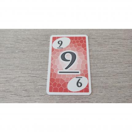 Carte numéro 9 n°9 pièce détachée Skyjo jeu de société #E15