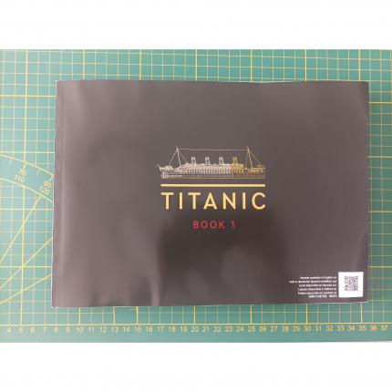 Livret book 1 notice montage set Lego Icons 10294 Le Titanic