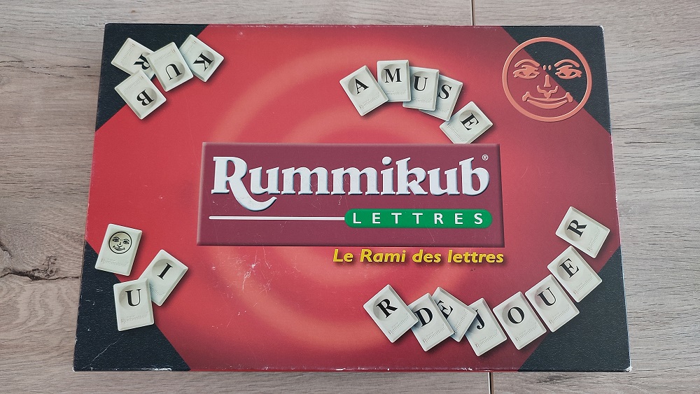 Rummikub lettres le rami des lettres édition Parker