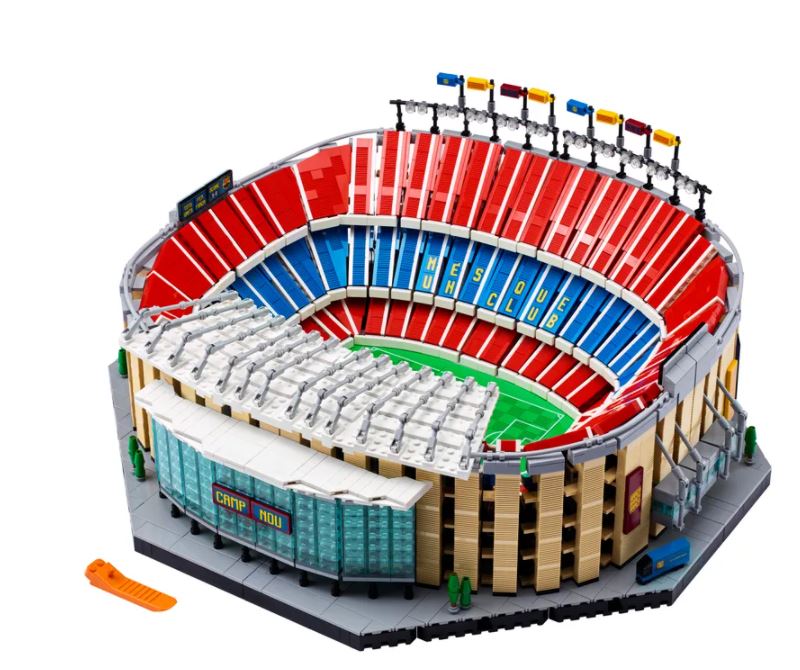 Set Lego Creator Expert 10284 Le Camp Nou FC Barcelone