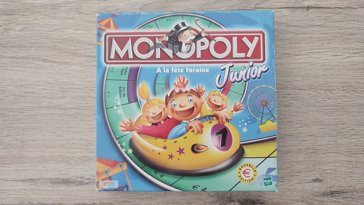 MONOPOLY JUNIOR A LA FTE FORAINE HASBRO NOUVELLE EDITION