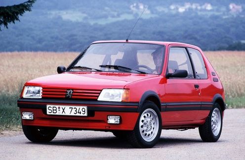 L'Age d'or de la mythique Peugeot 205 ?