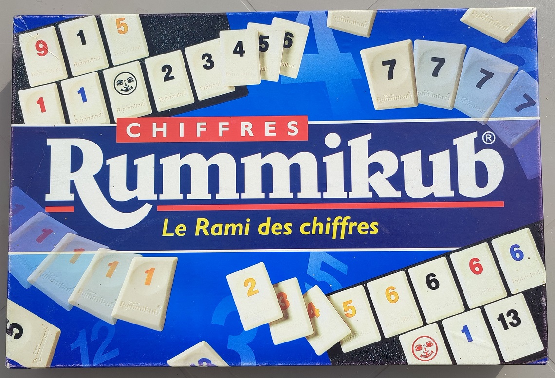 RUMMIKUB LE RAMI DES CHIFFRES 1996 HASBRO