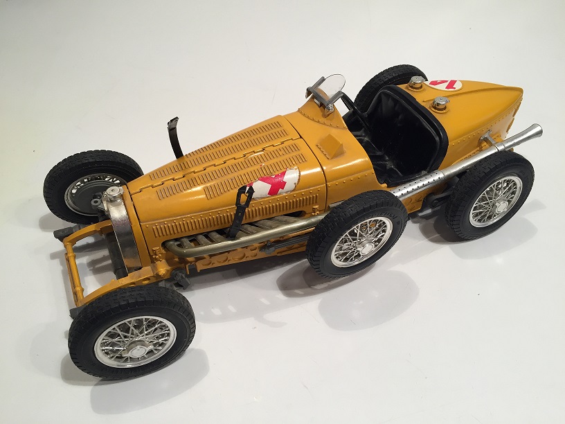 Pièce détachée miniature Bugatti type 59 1394 numéro 14 Burago BBurago 1