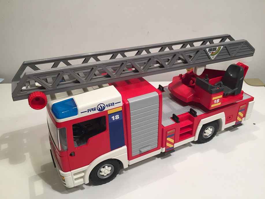 Pièce détachée Playmobil 4820 Camion de pompiers grande échelle