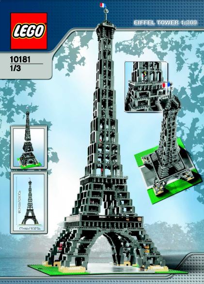 pièce détachée Lego 10181 Lego creator expert la tour eiffel