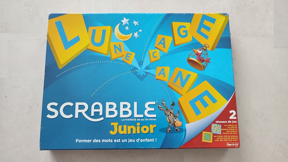 pièce détachée jeu de société Scrabble junior mattel games