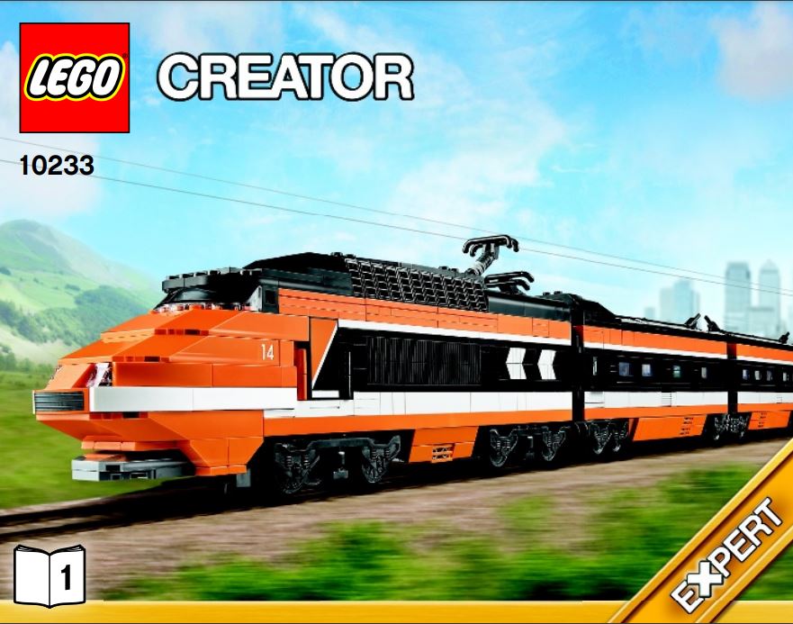 pièce détachée lego 10233 lego Creator expert horizon express