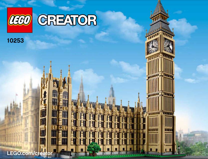 pièce détachée lego 10253 lego Creator expert big ben