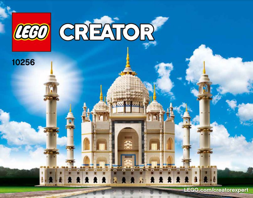 pièce détachée lego 10256 lego Creator expert Taj Mahal