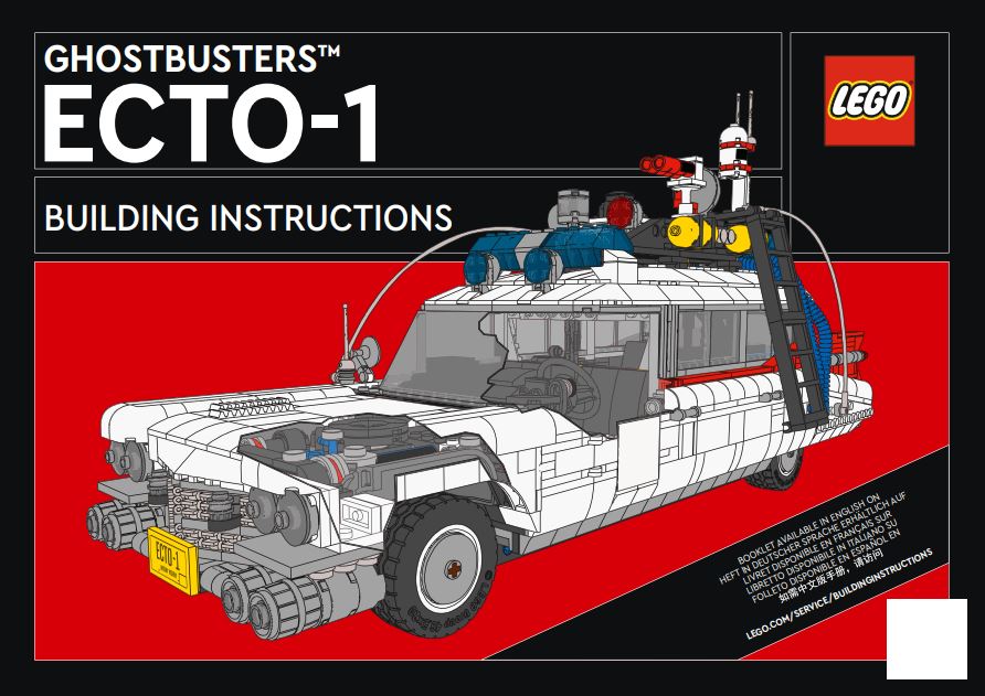 pièce détachée lego 10274 lego Creator expert ecto-1 SOS fantômes ghosbusters