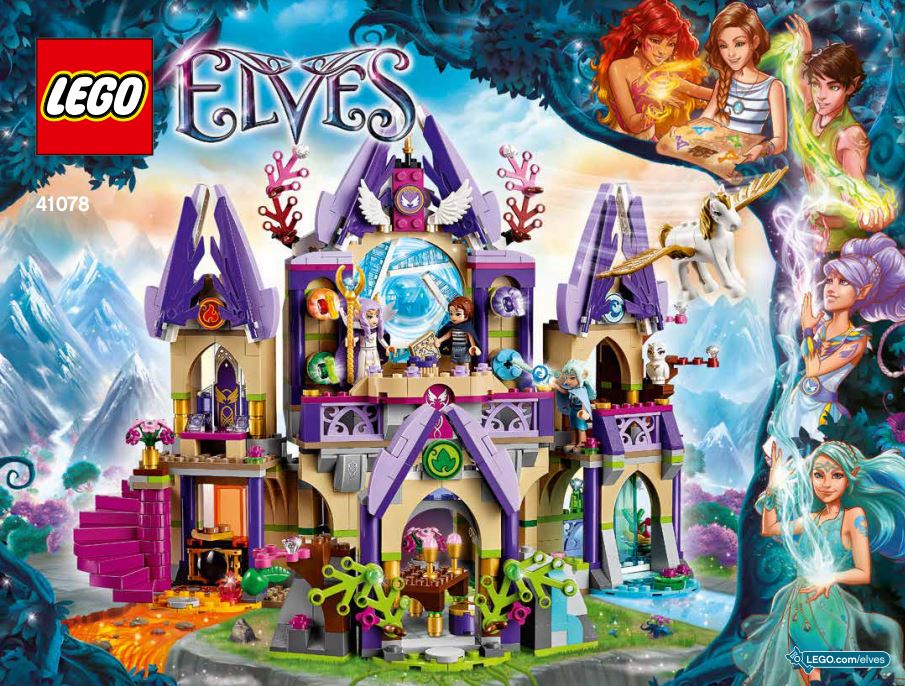 pièce détachée lego 41078 lego Elves le château des cieux